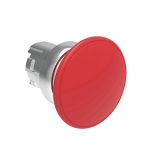 LPSB6144 Грибовидная, металлическая кнопка Platinum диаметром 40 мм, без фиксации, цвет красный, без крепежного основания LPXAU120M