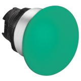 LPCB6143 Толкатель грибовидной кнопки d=40 мм, в пластиковом корпусе, без фиксации,  (без крепежного основания ..AU120), цвет зеленый