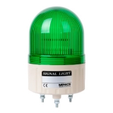 ASGF-02-G Сигнальный маяк d=86?131мм, монтаж на шпильках 3?M4, модуль с лампой накаливания (BA15S) мигающего свечения: зелёный, питание 24VAC/DC, IP42