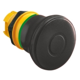 LPCB6742 Грибовидная кнопка, без монт. переходника, 40 мм, цвет черный