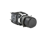 D102YDH Кнопка нажимная, возвратная, круглая, чёрная (1НО+1НЗ)