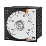 TAL-B4RP1C Аналоговый температурный контроллер, размер 96x96 мм, Управление - Вкл./выкл., ПИД-регулирование, Питание 100-240VAC, Выход реле НО+НЗ (3А, 250VAC), Вход - термосопротивление (PT100), T- изм. от 0 до 100 гр. Цельсия.