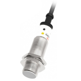 CR18CF05DNR Емкостной датчик цилиндрический, M18x70 мм, медно-никелевый сплав, заподлицо, выход NPN НО/НЗ, регул. чувствит., расст. сраб. Sn=5 мм, питание 10…30VDC, 50 Гц, IP67, кабель 2 м preview