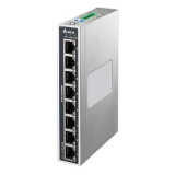 DVS-G408W01 Неупр. коммутатор Ethernet, 8 портов GbE с PoE, реле, -40...+70 С