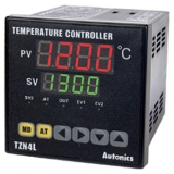 TZN4L-14C Температурный контроллер c 2-х режимным PID-регулированием. Клеммный тип, Размер 96x96x100 мм. Питание 100-24VAC, Вход Аналоговый:1-5В, 0-10В, 4-20 мА;  Выход 1-Аварийный,  1 упр. выход по току 4-20 мА