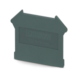 D-TB 4/10 Крышка, длина: 42,5 мм, ширина: 1,8 мм, высота: 35,9 мм, цвет: темно-серая