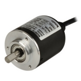 MGAM50S8-1013-B-R-S-24 Энкодер абсолютный магнитный многооборотный, корпус D=50 мм, выступающий вал d= 8 мм, 10 бит(1024 делений), 13 бит (8192 на оборот, двоичный код, значение увелич. при вращении вала против час. стрелки, выход драйвера с линейным инте