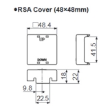 RSA-COVER  TK4S TERMINAL COVER  Крышка для TK4S