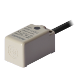 PSN17-5DPU  Датчик индуктивный, Sn=5мм (чувствительный элемент сверху), выход PNP NO, частота срабатывания 700Гц, Uпит. 12…24V DC, прямоугольный корпус 18?18?35мм (пластик) с кабелем 2м, IP67