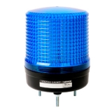 MS115L-FFF-B, led, пост.+ миг. свечение, 90-240 В AC, синий, d=115мм