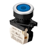 S3PF-P3BBD Кнопка нажатия с подсветкой синяя