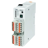 TM4-N2SB 4-х канальный температурный контроллер (базовый модуль) без дисплея 4 канала, Выход управление твердотельным реле (22VDC) Вкл./Выкл , интерфейс RS485. Питание 24VDC.