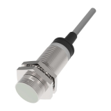 FN18DPC Магнитный датчик цилиндрический M18x40 мм, эффект Холла, заподлицо, нержавеющая сталь, расст. сраб. до 15 мм, питание 10-30VDC, выход PNP НЗ, макс. ток. 200мА, макс. 200 Гц, IP67, кабель 2 м