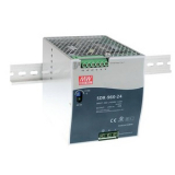 SDR-960-24 MW  Блок питания на DIN-рейку 960Вт 24ВDC, 40А , Входное напряжение: 180...264VAC, 254...370VDC, установка на DIN-рейку, Размеры: 150x110x125.2 мм