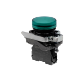 MTB4-BV763 Лампа сигнальная синяя, 220V AС/DC, IP65, металл