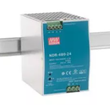 NDR-480-24 Источник питания Mean Well на DIN-рейку 63х125.2х113.5мм, Вход  90…264VAC, /127_370VDC, Выход, 24VDC, 20А, 480Вт
