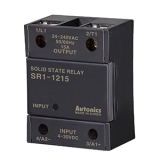 SR1-1225-N Твердотельное реле, без радиатора, однофазное, вход 4-30VDC, нагрузка 24-240VAC, 25A, с переходом через ноль