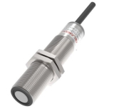 UR18-CC35DPB Ультразвуковой датчик M18, выход PNP НО/НЗ, дистанция сраб. Sn=30-350 мм, питание 15…30VDC, кабель 2м + кронштейн, IP67.