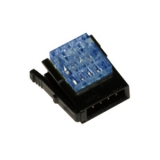CNE-P03-BL Штекер на кабель, синий, 3-контактное, AWG 20 до 22, сечение провода 0.32 до 0.5, диаметр 1.2 до 1.6мм