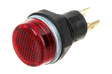 S140NK2 Сигнальная арматура красная d=14мм, с гайкой, 24V EMAS