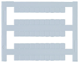 PMC SB 5/50 WH Маркировка на клеммы (пустая без маркировки), карта Maxicard, длина: 5 мм, ширина: 5 мм, Цвет: белый