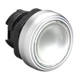 LPCBL107 Толкатель кнопки пластиковый с возможностью подсветки, утапливаемый, без фиксации, (без крепежного основания ..AU120), цвет прозрачный