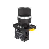 MTB2-EDZ112 Переключатель на 2 положения с фиксацией, короткая ручка, 1NO, IP54, пластик