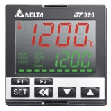 DT320LA-R200 Температурный контроллер 48x48мм, аналоговый выход (0...10В), питание 80-260В AC, доп. релейный выход 5A 250 VAC; RS-485