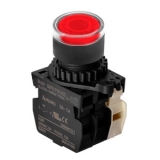 S2PR-P3RABD Кнопка нажатия с крас подсветкой LED 12-30VDC, A1 B1