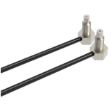 PFT-420-V Оптоволоконный кабель на пересечении луча, головка под углом 90 градусов, M4, диапазон срабатывания до Sn=150/500/2000 мм (T-тип), мин. радиус игиба R25, длина кабеля 2 м preview