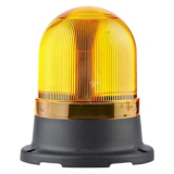 FNAZ-715-F-3 (полный аналог SNT-715-F-3) Сигнальный маяк 70 мм, куполовидный, монтаж на поверхность, мигающее свечение, Жёлтый, 24V/DC, IP65.