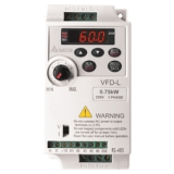 VFD002L21B  Преобразователь частоты (0.2kW 220V)