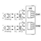 KRN100-CARD - KRN-U12 Плата с универсальным входом, (аналоговый 4-20мА, 1-10В, термопара, термосопротивление), отдельные каналы изолированы друг от друга
(диэлектрическая прочность 500 В).