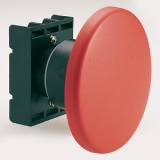 8 LP2T B6164  Толкатель грибовидной кнопки d=60 мм, в пластиковом корпусе, без фиксации, (в комплекте скрепежным основанием ..AU120), цвет красный