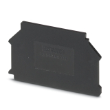 D-UK 5-HESI N Концевая крышка, длина: 58 мм, ширина: 2,2 мм, высота: 35,05 мм, цвет: черный