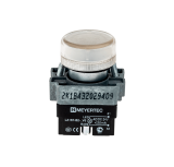 MTB2-BV631 Сигнальная лампа в сборе, белый, 220V AC/DC, мет.