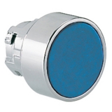 8LM2TQ106 Толкатель кнопки в металлическом корпусе, c фиксацией, (без крепежного основания ..AU120) цвет синий