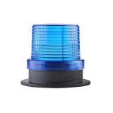 FNAZ-915-4 Сигнальный маяк 90 мм, цилиндрический корпус, монтаж на поверхность, 5 режимов свечения, Синий, 12-24V AC/DC, IP65.