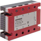 HT-8044.ZA2 [M02] Реле твердотельное 3ф, тип HT, 80 А Коммутируемое напряжение 24…440 VAC. Управляющий сигнал  90…250 VAC