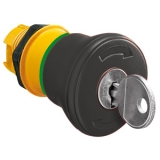 LPCB6842R520E Грибовидная кнопка, без монт. переходника, 40 мм, цвет черный