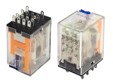 AE-407DLTU-N Реле 5А, 4С, катушка 220VDC, униполярный светодиод + тестовая кнопка