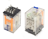 AE-403DLTU-N Реле 5А, 4С, катушка 24VDC, униполярный светодиод + тестовая кнопка