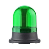 FNAZ-715-FB-2 Сигнальный маяк 70 мм, куполовидный, монтаж на поверхность, Свечение постоянное, мигание + зуммер, Цвет - Зелёный , 24V/DC, IP65.