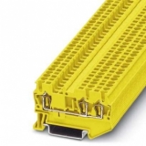 ST 2.5-TWIN YE Проходные клеммы, Тип подключения: Пружинный зажим, Сечение: 0,08 мм² - 4 мм², AWG: 28 - 12, Ширина: 5,2 мм, Цвет: желтый preview