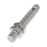 FN08DNC-E1 Магнитный датчик цилиндрический M8x40 мм, эффект Холла, заподлицо, нержавеющая сталь, расст. сраб. до 2 мм, питание 10-30VDC, выход NPN НЗ, макс. ток. 200мА, макс. 200 Гц, IP67, разъём M8 3-pin