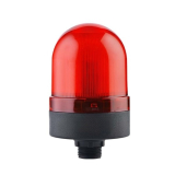 FNAZ-S725-F-1 (Полный аналог Mucco SNT-S725-F-1) Сигнальный маяк 70 мм, куполовидный, монтаж гайкой 22 мм, мигающее свечение, Красный, 40-250V/AC, IP65.