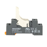 SRT05-ES+SR20L колодка с фиксатором, 16A(300V),  винтовой зажим, черный, на рейку DIN35/панель, для RFT1CO, 46.61, G2R-1, KRI1 preview