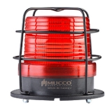 SNT-925-B-ND-KFS-1 Сигнальный маяк 90 мм, датчик освещенности, 5 режимов свечения, Красный, 85-260V AC/DC, IP65. Зуммер preview