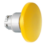 8LM2TB6165 Толкатель грибовидной кнопки d=60 мм, в пластиковом корпусе, без фиксации, (без крепежного основания ..AU120), цвет желтый