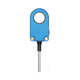 BN-R2020N-P11P2-D Кольцевой индуктивный датчик, корпус POM, диаметр проходного отв. 20 мм, выход NPN НО, питание 10...30 VDC, 1000 Гц, раб. диап. темп. -25...70℃, регул. вых. импульса 10...500 мс, кабель 2 м, IP67.